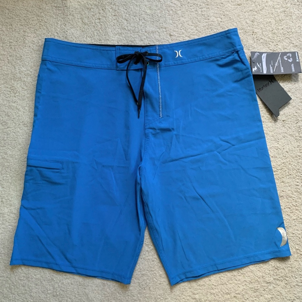 NWT/ Men's Hurley Boardshort, Phantom, Blue, 34"/20"